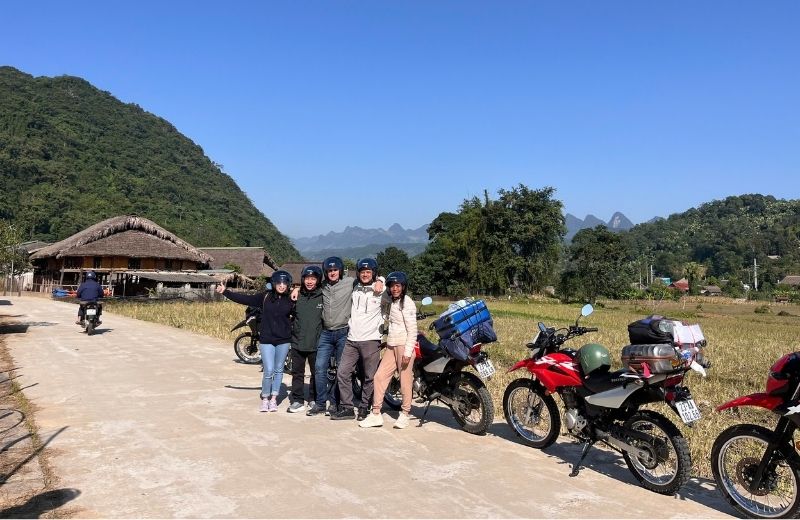 Meet the designated guide and driver to officially commence the 135km circuit.